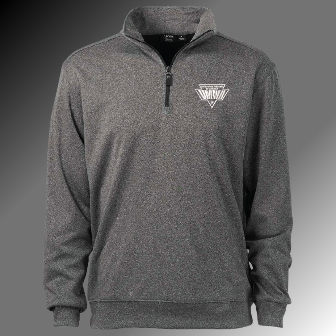 UMWA Mens Quarter Zip Pullover