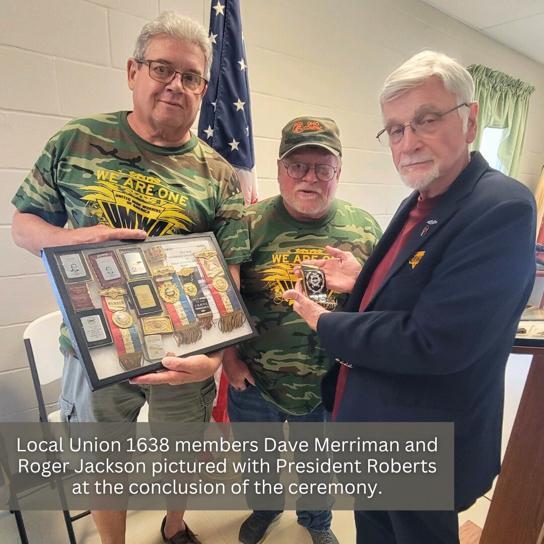 100th Anniversary of Benwood Mine Disaster United Mine Workers of America